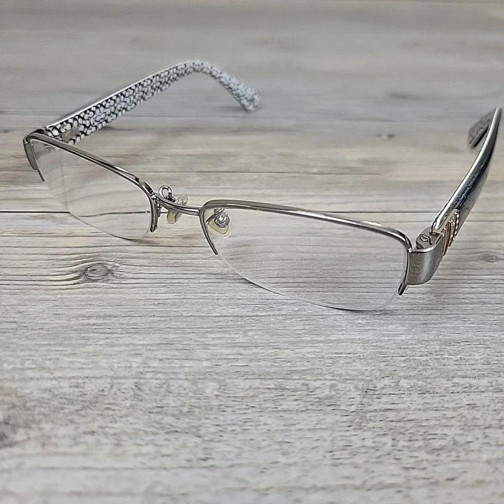 Coach HC 5027B Cecily 9081 Eyeglass Frames‎ Womens  50-17-135 Dark Silver Black